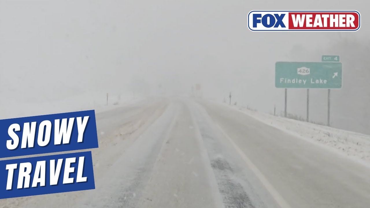 Whiteout Conditions Across The Northeast