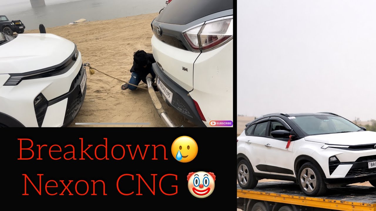 CNG Bhool Kar Bhi Mat Lena 😱 Sachai Road Pe Nikal Aayi”|| Diesel Engine Saved Us”🙏🏻|| #nexon 