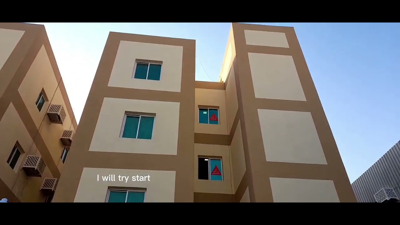 LIFE IN QATAR ||SECURITY GUARDS ACCOMMODATION IN SANAIYA
