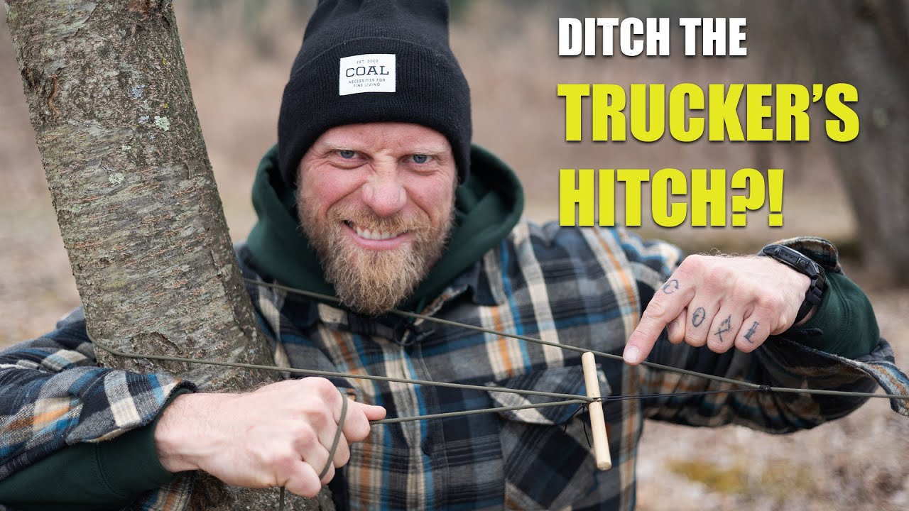 Not a Knot! The Knotless Ridgeline for Survival, Camping, and Bushraft
