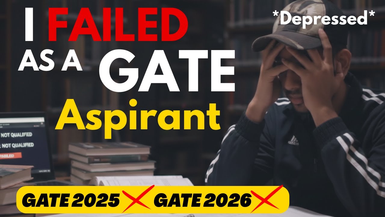 I RUNIED my Gate CSE 2025 & 2026 Preparation | Again DROP? | My Mistakes