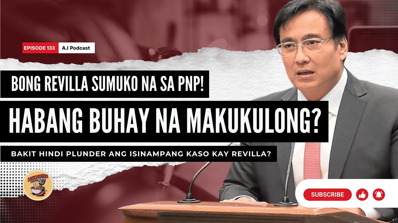 SUMUKO AGAD SI REVILLA!  Sumuko na sa PNP sa kasong Malversation through Falsification! Sino sunod?