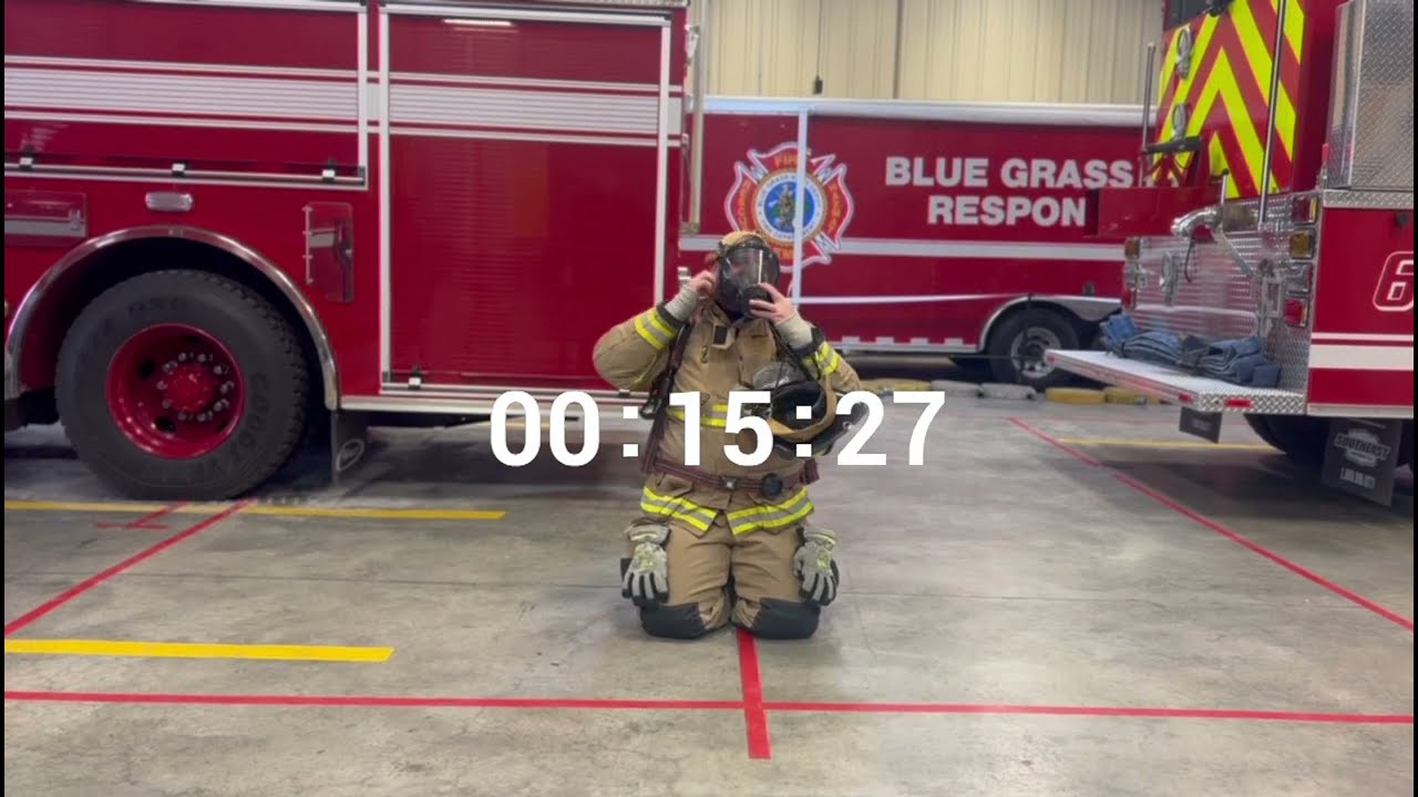 Rapid Mask Up Drill - DoD Firefighter Rescue & Survival