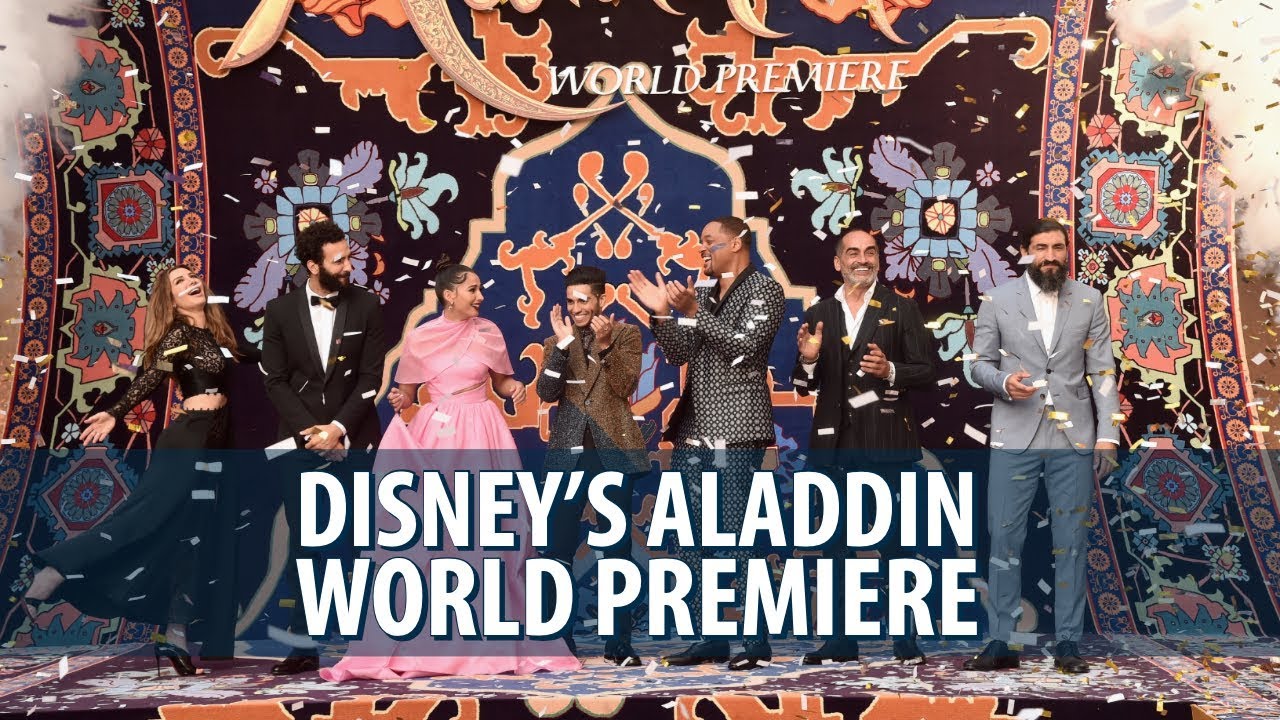 Disney's Live-Action Aladdin Purple Carpet World Premiere