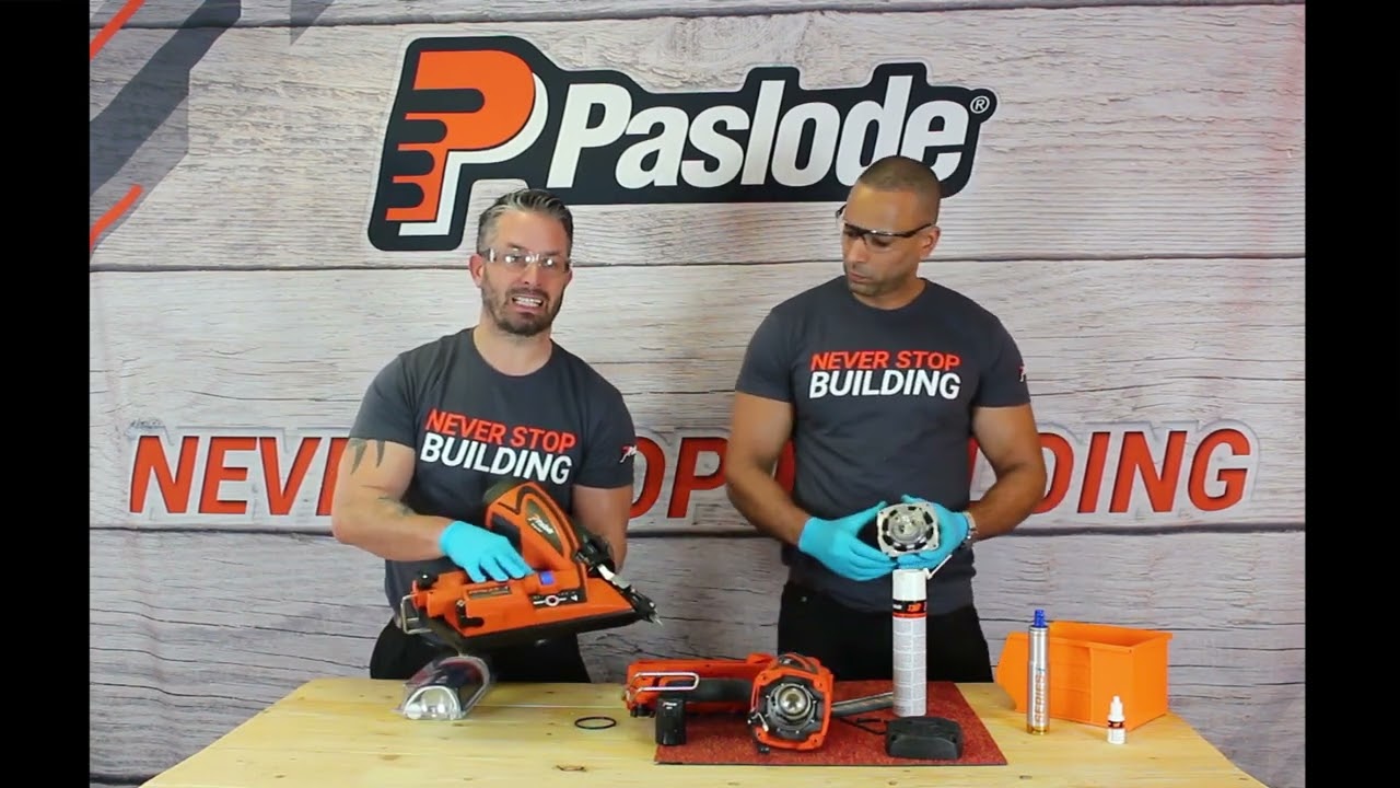 How to clean your Paslode IM360Ci Framing Nailer and PPN35Ci Positive Placement Nailer