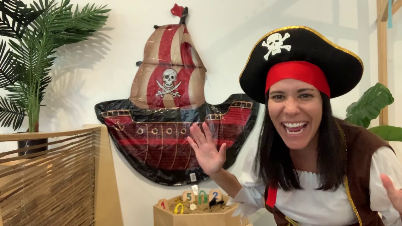 Pirate Counting Game with Raquel