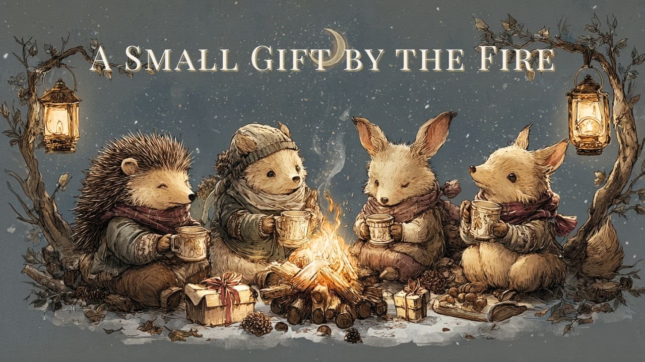 [Celtic Music] A Small Gift by the Fire – A Cozy Winter Night Story