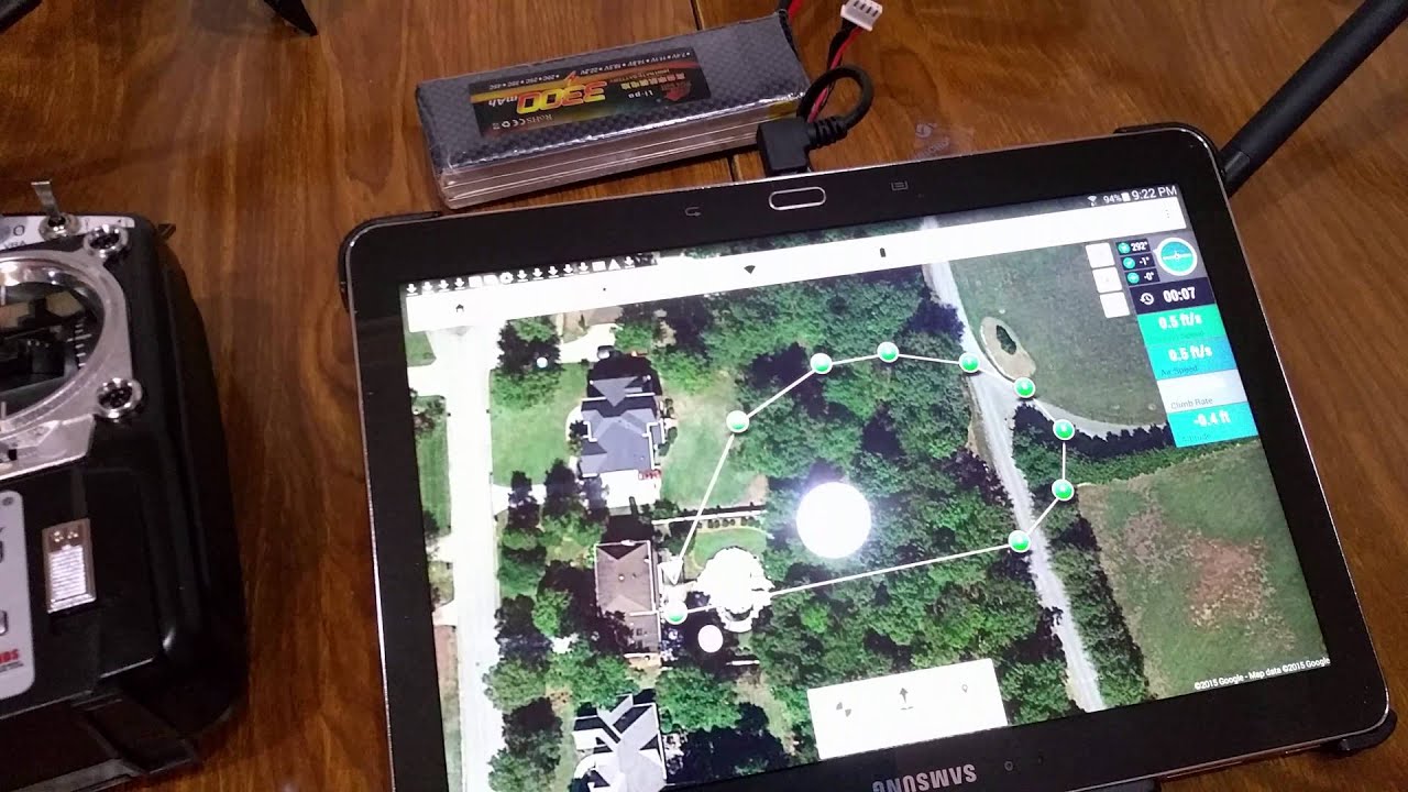 APM 2.6 3DROBOTICS with tower program
