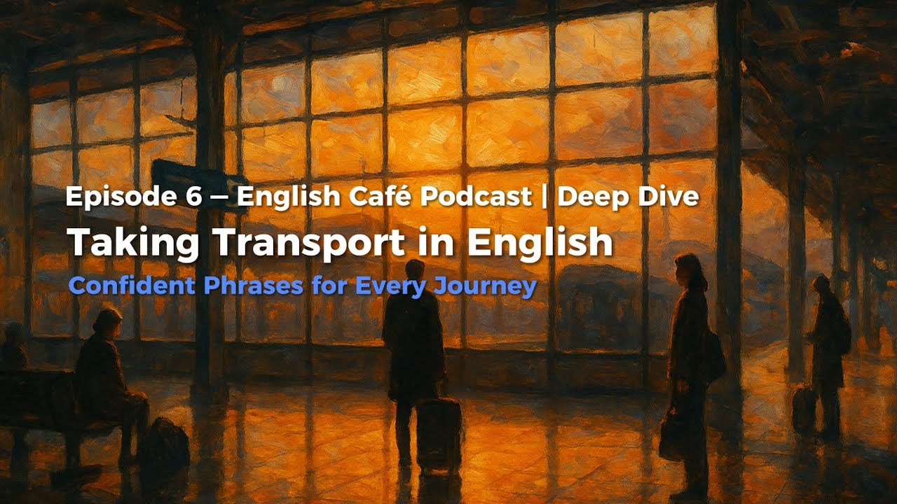 Taking Transport in English 🚆 | Travel Confidently with Natural Phrases