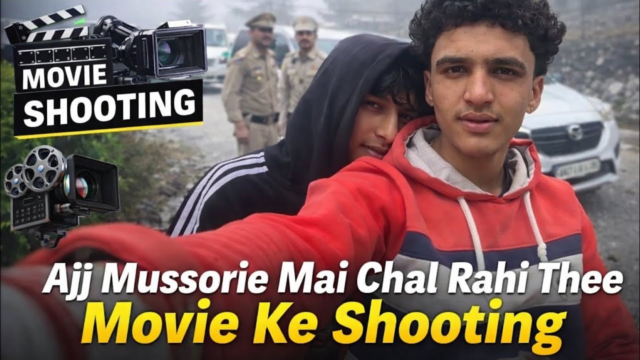 Ajj mussoorie mai chal rahi thee movie ke shooting ?🧐