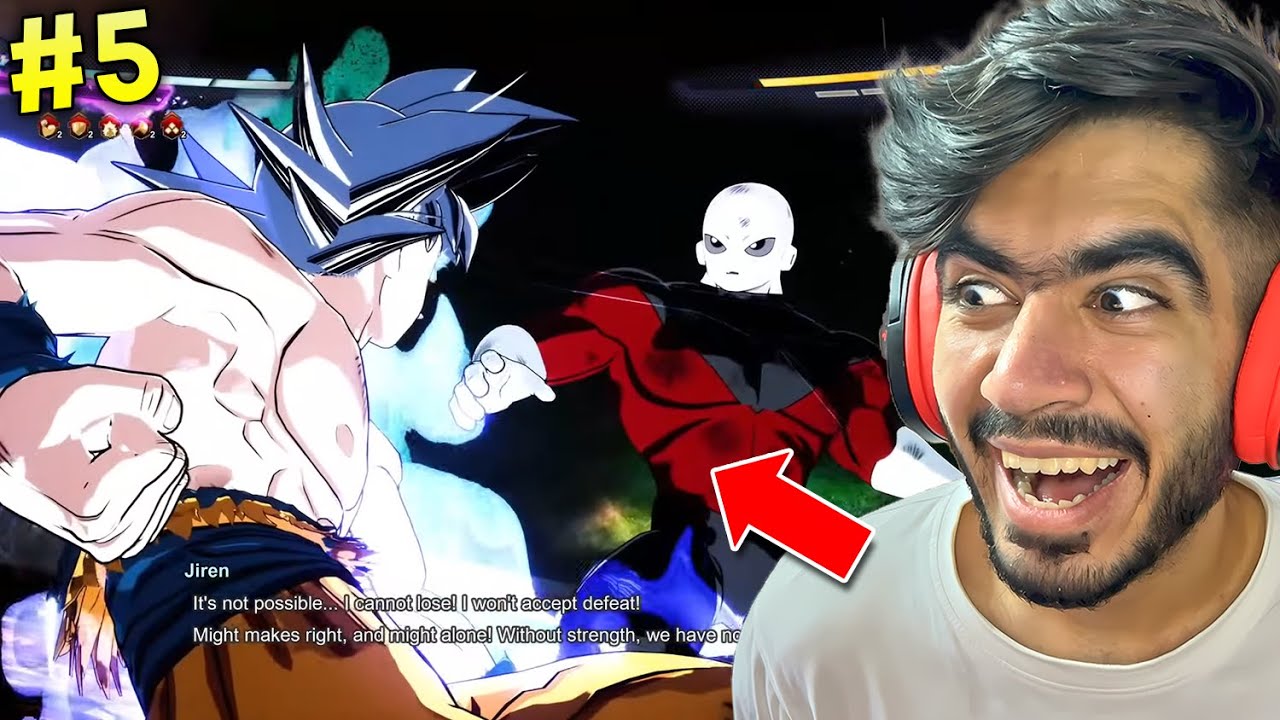 Goku Ultra Instinct Vs Berserk Jiren - THE FINALE 🔥 | Power Of Tournament | Sparking Zero Part 5