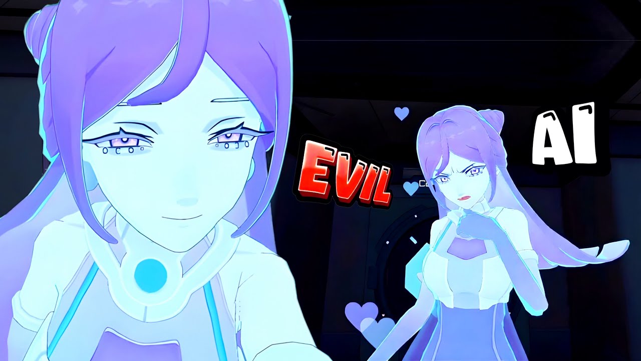 Evil AI girl traps me in HUGE spaceship!