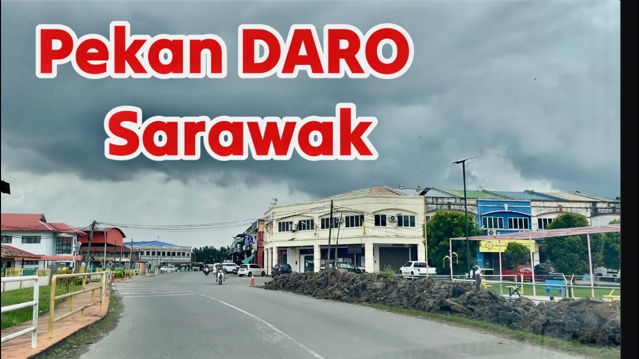 PEKAN DARO, Mukah Sarawak #2024 #travel #sarawak #Daro #mukah