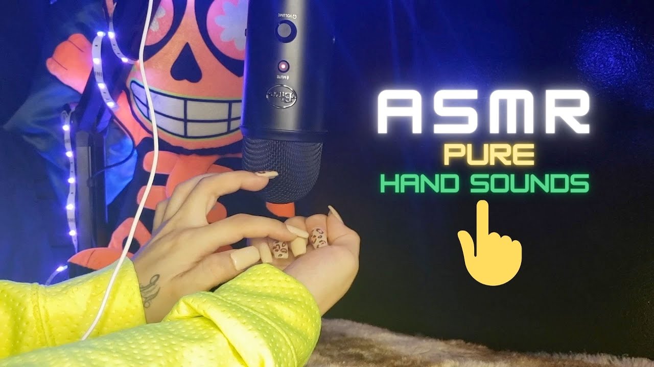 ASMR | Pure 100% | Fast and Aggressive Intense Dry Hand Sounds/Hand Movements Visuals (No Talking)