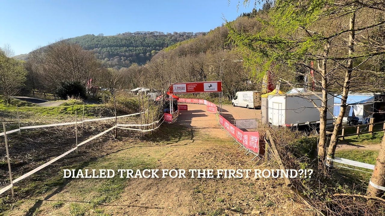 First BDS Trackwalk At Cwmcarn (Round #1 British downhill series Risca)