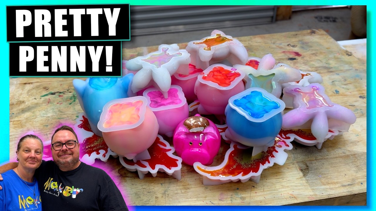We Made The Most GORGEOUS Resin Crafts!!