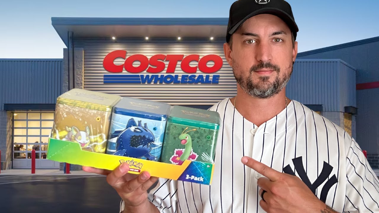 Opening Costco Stackable Pokemon Tins! Surprise Evolving Skies Packs!