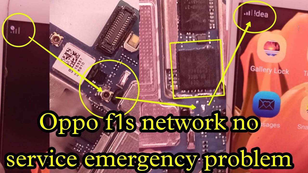 Oppo F1s No Service & 4G Network Problem | Oppo F1s Network Not Working? 
