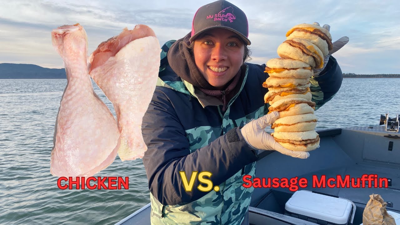 Crabbing in Garibaldi for the FIRST TIME | Using TWO different BAITS | CHICKEN VS. SAUSAGE MCMUFFINS