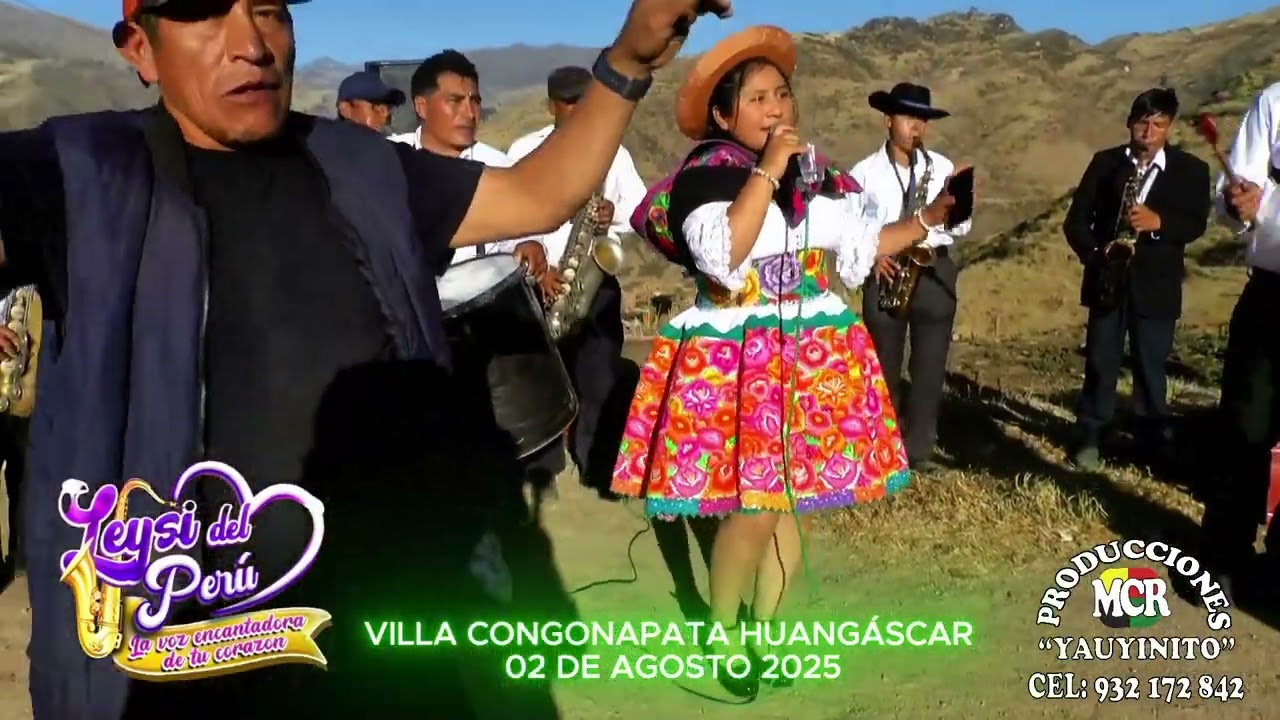 LEYSI DEL PERU CON PRODUCCIONES YAUYINITO   MCR  VILLA CONGONAPATA 02-08-2025