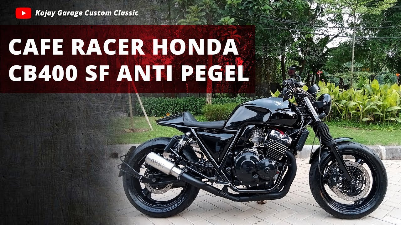 Honda CB400 Super Four jadi Cafe racer Elegant - Kojay Garage