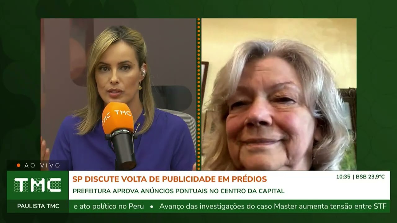 Painéis digitais em São Paulo geram debate sobre paisagem urbana
