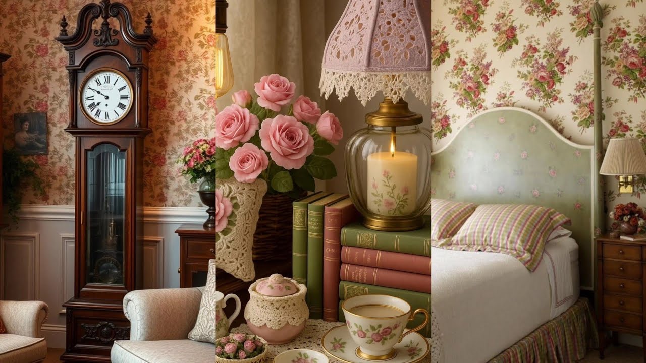 Affordable Vintage Décor Ideas: Sweet & Romantic Shabby Chic Home Style 🌷🌿