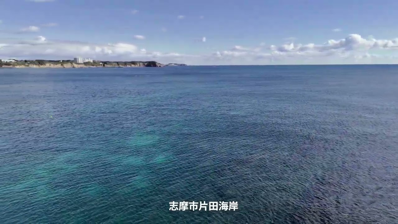 やっちゅうドローン撮影志摩市片田海岸