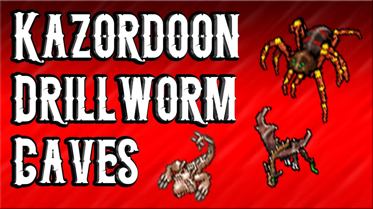 [TibiaTome] Kazordoon Drillworm Caves | 500K/HR(Bonus Stamina)