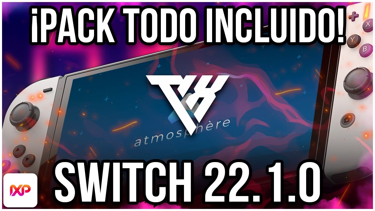 NINTENDO SWITCH 22.1.0 con Magia ✅ Pack COMPLETO y Protegido (Atmosph&egrave;re + Hekate + NX Paradox)