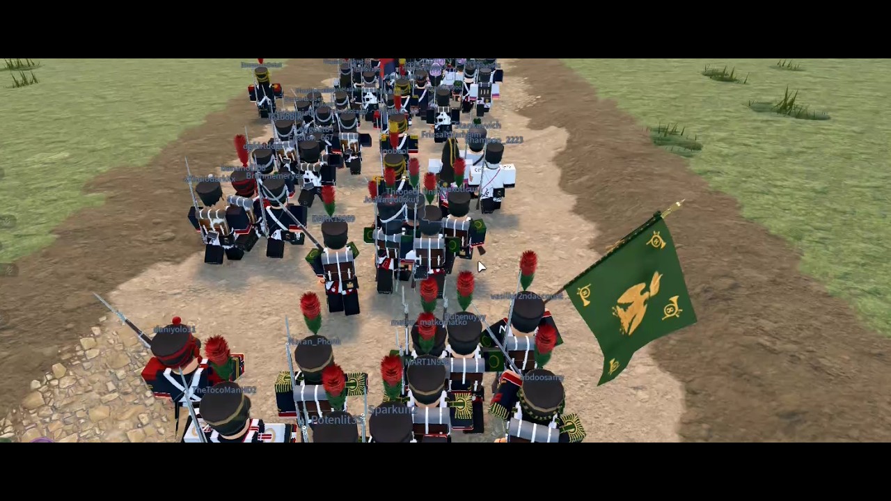 Roblox Napoleonic Wars | 8eme Régiment des Volgeurs VS NR.59 K.K Infanterie