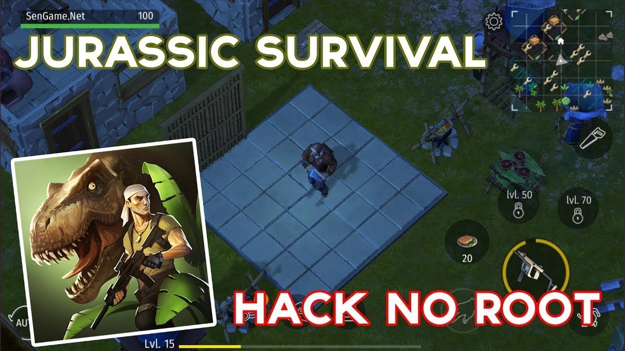 Jurassic Survival | Unlimited Health, Gold, & Free Craft (Mod/Hack) NEW | No Root