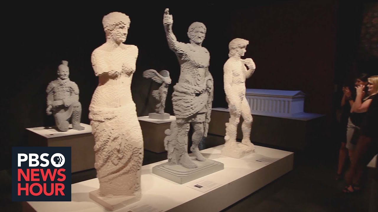 Former lawyer strives to make art accessible with Lego exhibitions