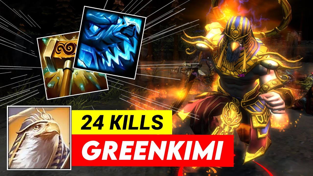 HoN Amun-Ra - GreenKimi 1878 MMR MVP