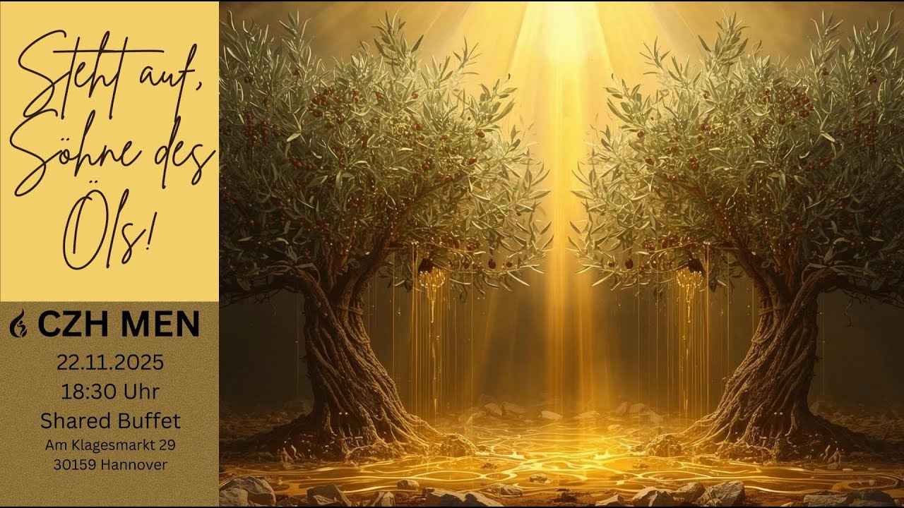 Steht auf, S&ouml;hne des &Ouml;ls! | M&auml;nnerabend | 22.11.2025 |&nbsp;Christliches Zentrum Hannover