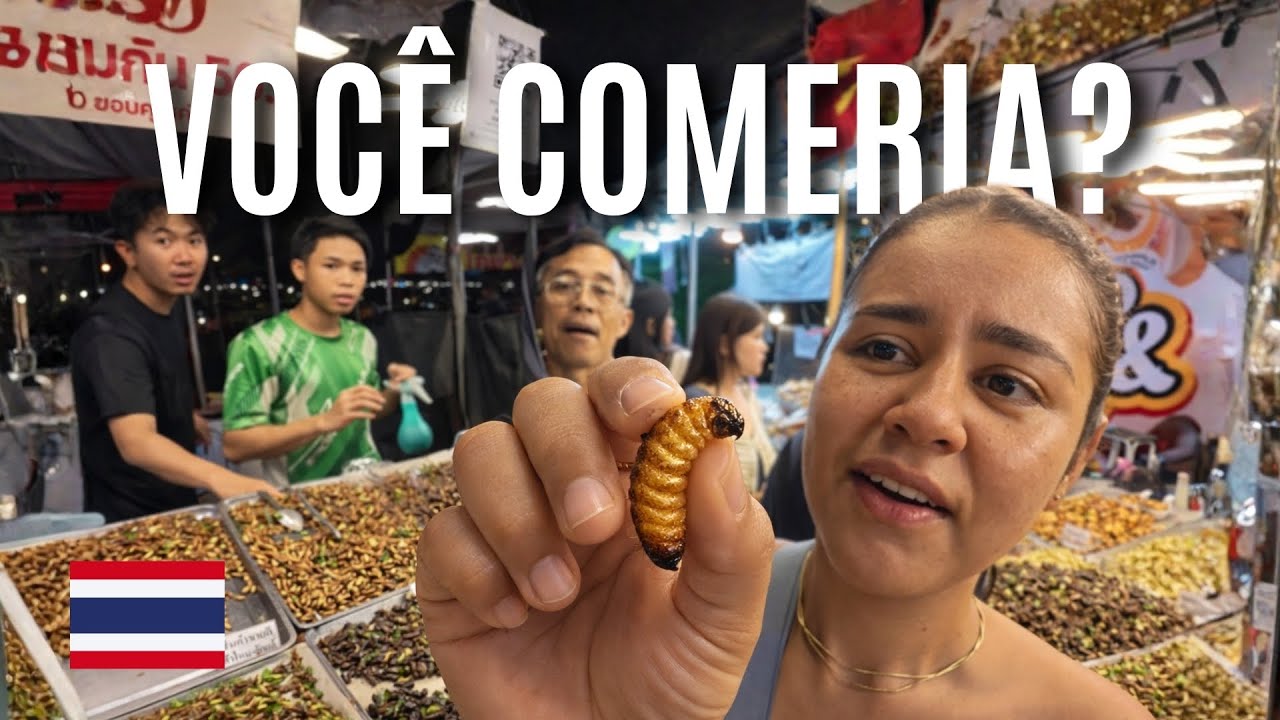 A MAIOR FEIRA DE RUA DA TAILÂNDIA 🇹🇭 