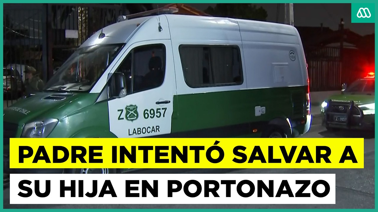 Golpeado y apuñalado en portonazo: Padre intentó proteger a su hija