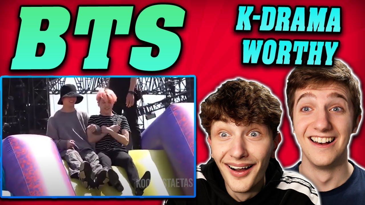 BTS Moments That Are Kdrama Worthy REACTION!! Try Not To Laugh