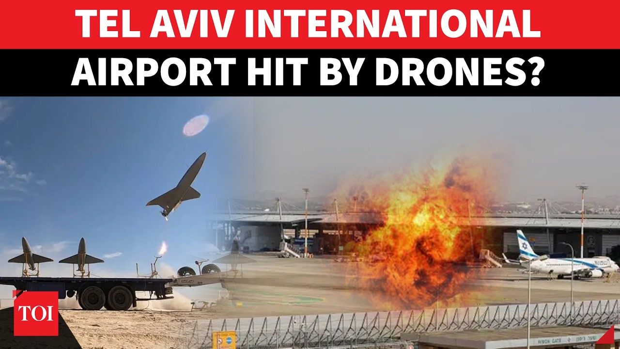 Iran Hits Israeli Aircraft In 'DIRECT STRIKE' On Tel Aviv Int'l Airport? Mojtaba Military Bombshell