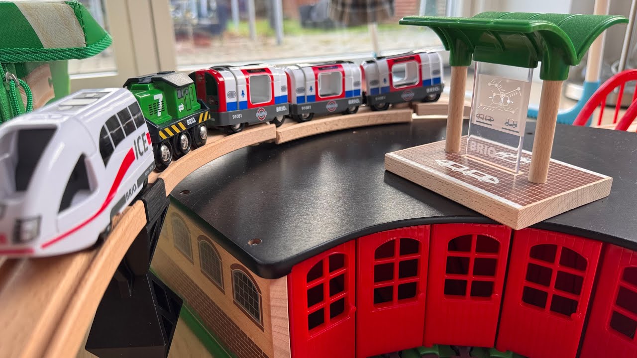 Brio Train Adventure! 🚂 Fun Wooden Railway Play for Kids
