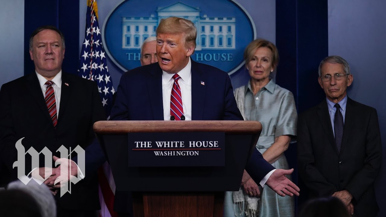 WATCH: White House coronavirus task force gives update - 3/21 (FULL LIVE STREAM)