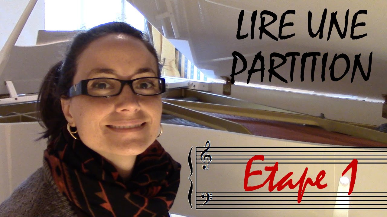 Lire une partition de piano / Etape 1, comment ça marche et premiers repères