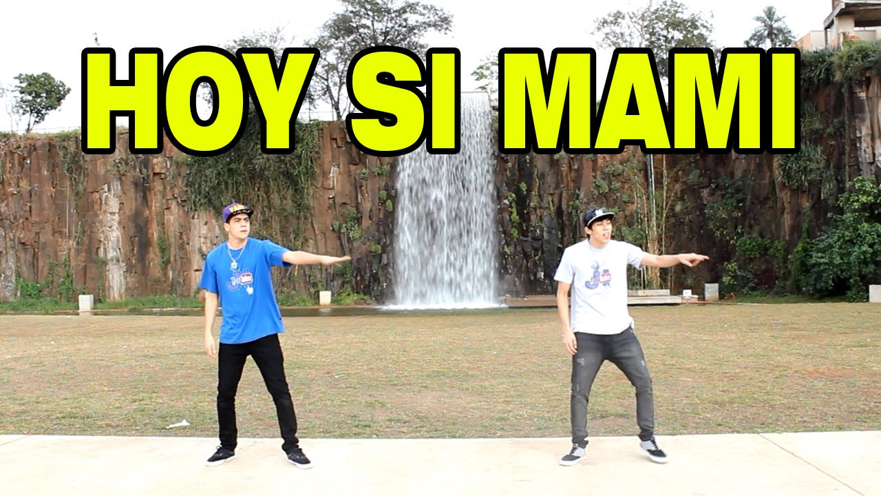 Jorge y Nacho bailando HOY SI MAMI