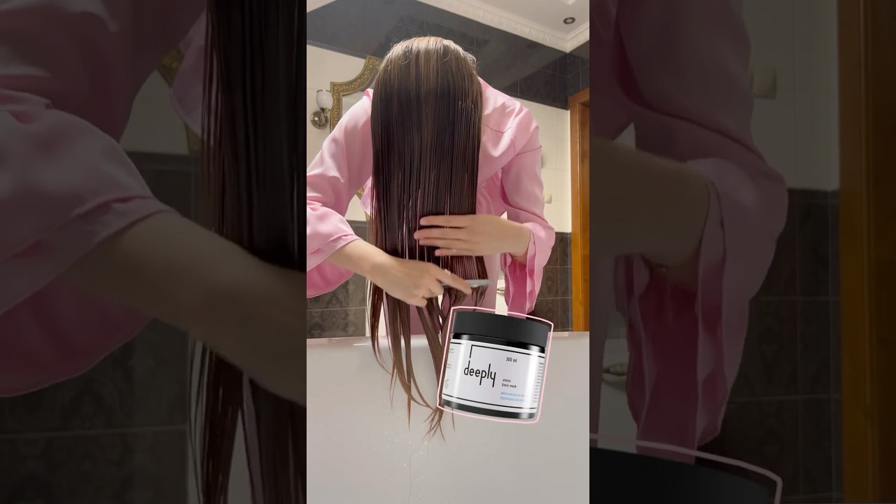 Холодне відновлення волосся вдома з масками Deeply! Використовуйте промокод karina15 для знижки 15%!