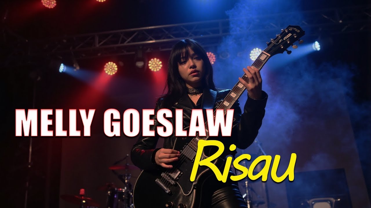 RISAU - MELLY GOESLAW | Rock Cover Versi Terbaik & Paling Beda