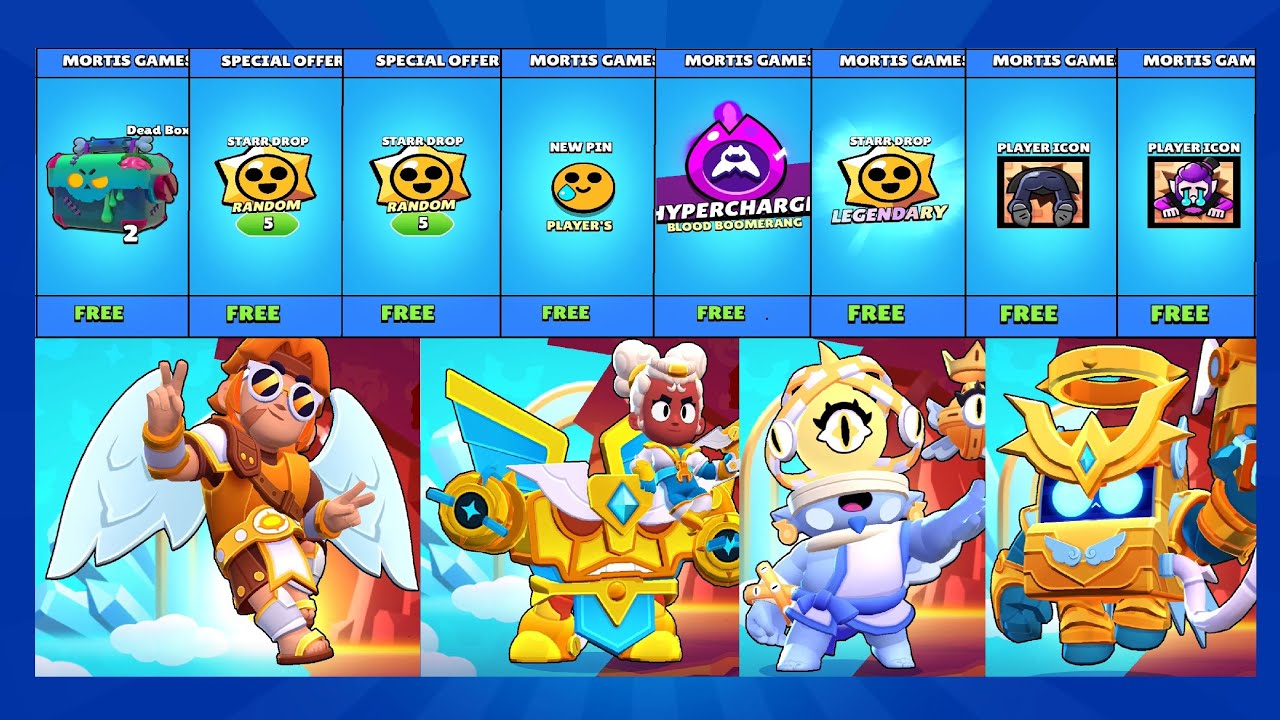 Brawl Stars season 40 Legends of the Underworld, ANGELS ARE BACK
