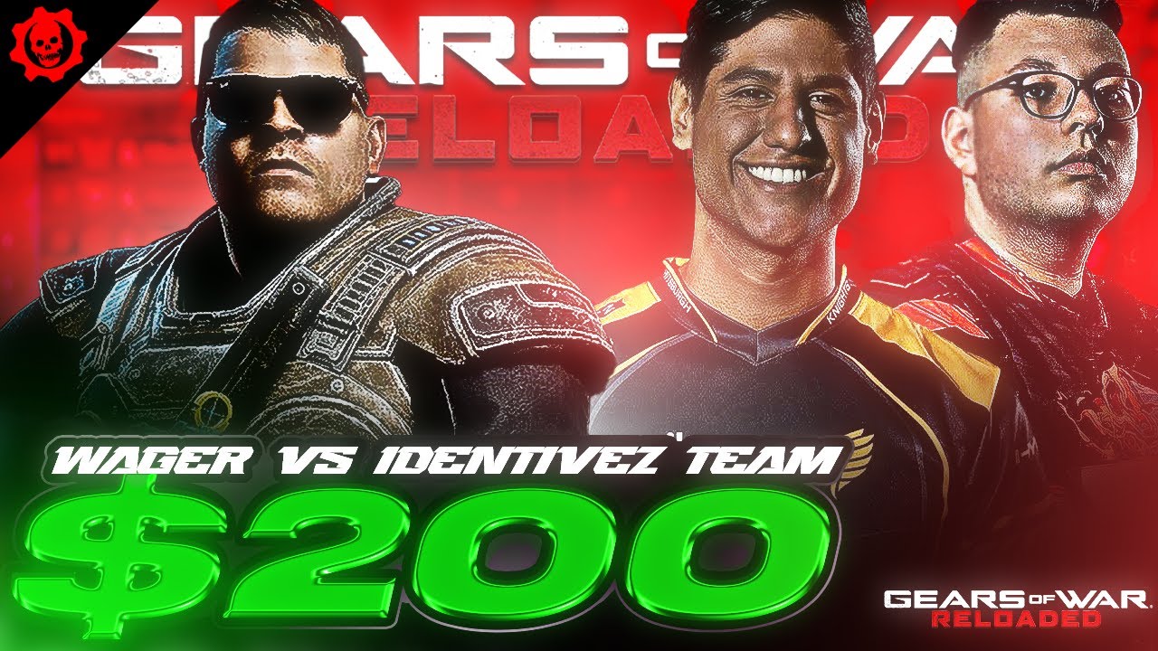 Jugamos WAGER vs estos jugadores PROFESIONALES | GEARS RELOADED