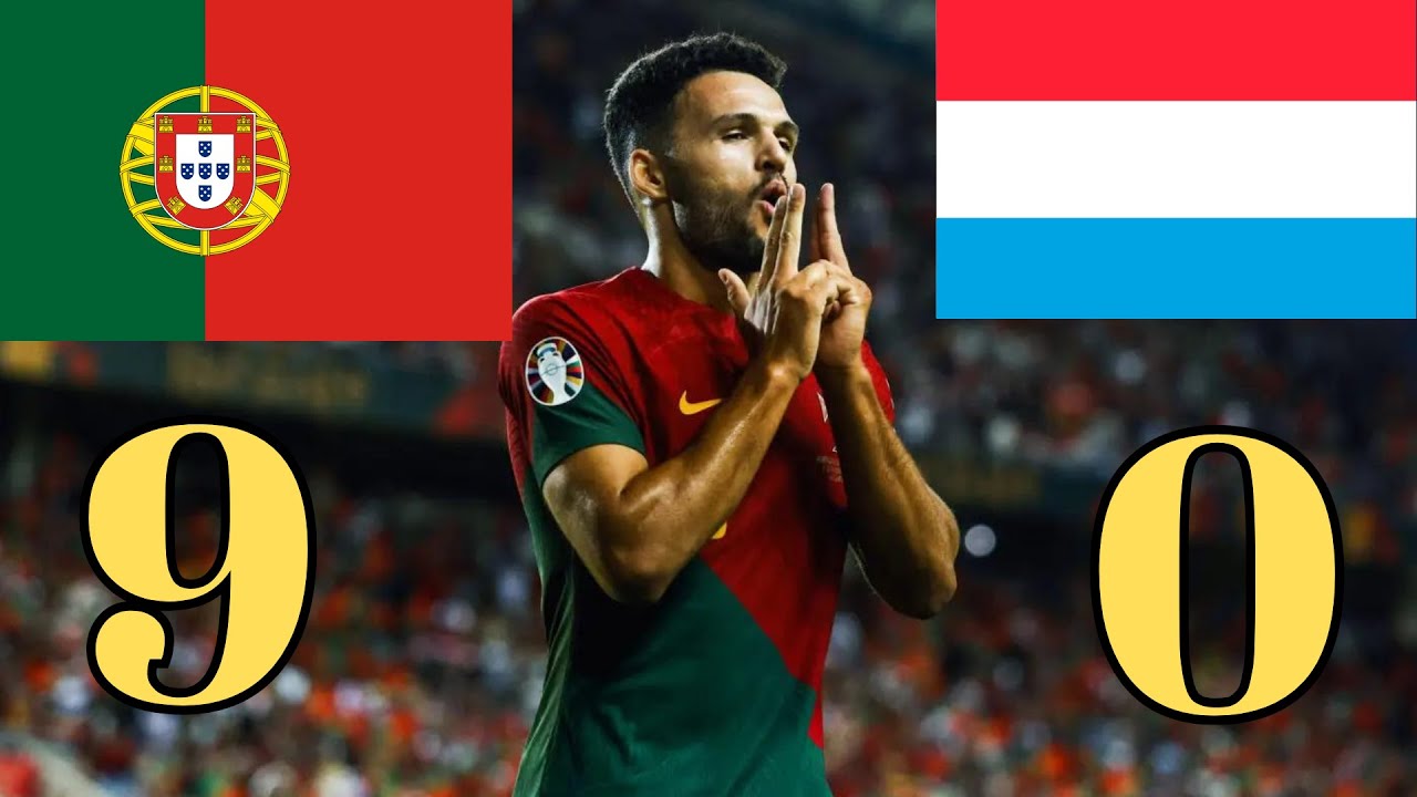 Portugal Achieves Record Breaking 9 0 Victory Against Luxembourg || Portugal Historic 9-0 Win
