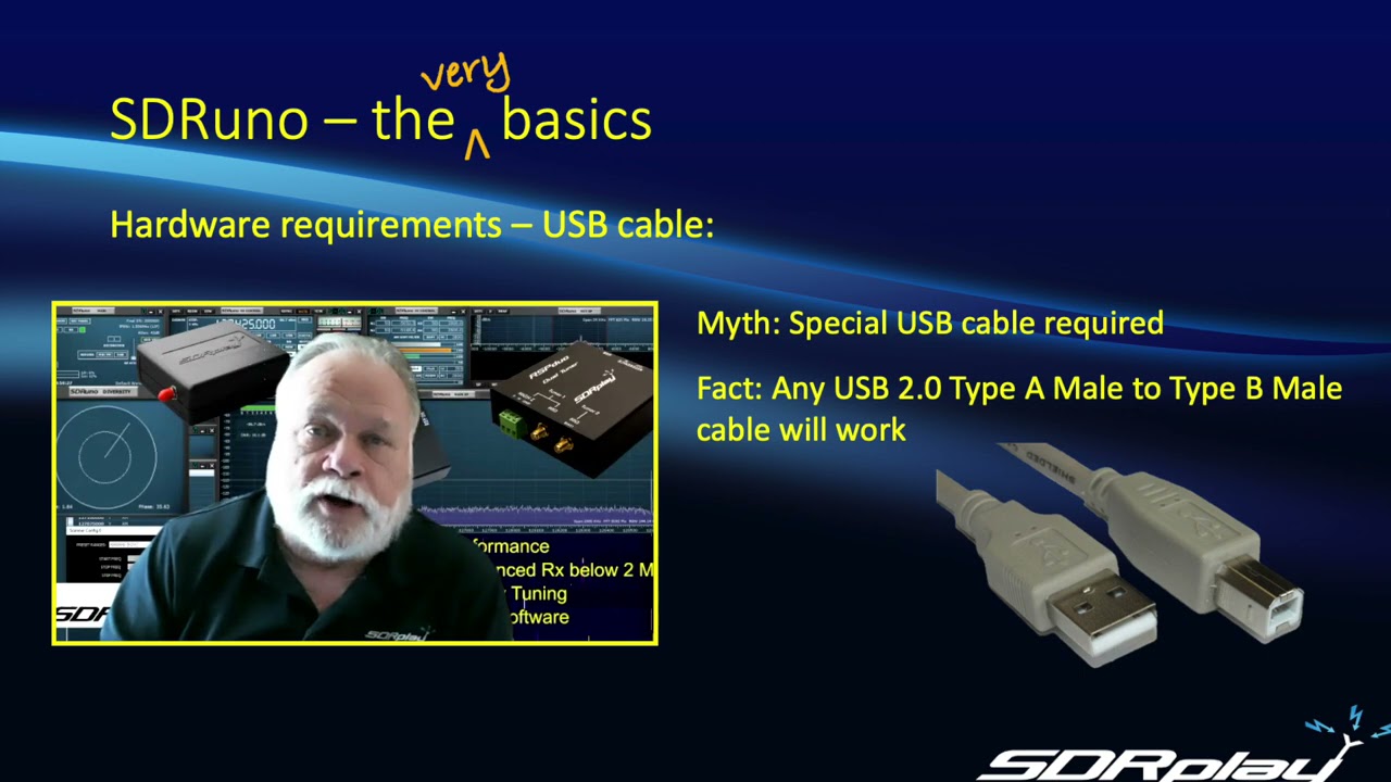 SDRuno Basics for 1st time Users (VID587)