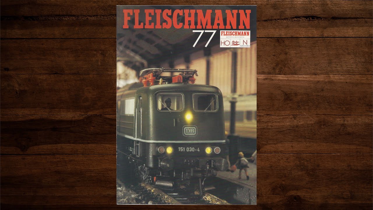 Fleischmann Katalog 1977 – Modellbahn, Modelleisenbahn, H0